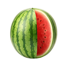 watermelon on white background