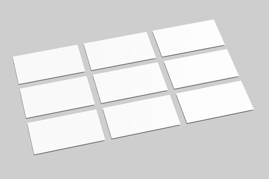 Slides Presentation Blank Mockup