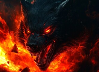 Unleash your imagination with a formidable werewolf encounter.