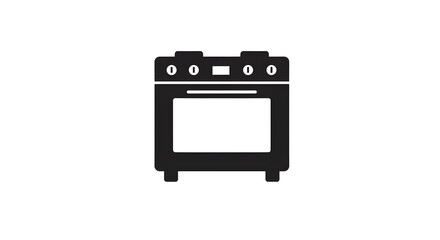 Fototapeta premium Modern Oven Illustration