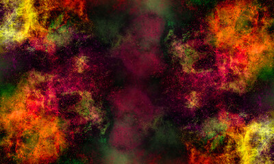 colorful  outer space   design    background
