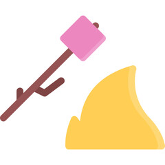 marshmallow campfire