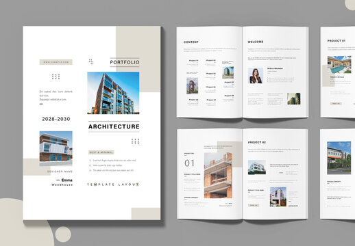 Architecture Portfolio Layout