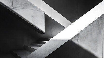 Concrete Geometry Abstract Architecture Photography  Monochrome Design
