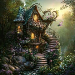 A dreamlike residence filled with fantastical residents and enchanting stories.