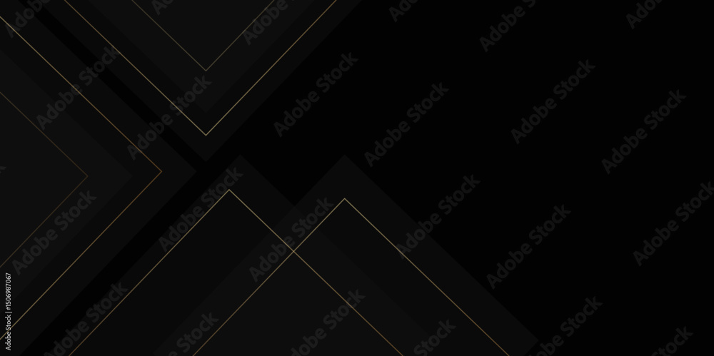 Poster black and gray vector futuristic tech glow and shinning line simple modern abstract background. vect