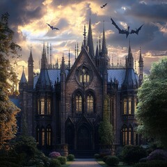 Enchanting Gothic Academy: A Hub for Urban Fantasy Tales