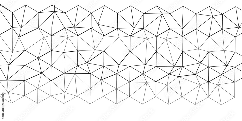 Poster abstract line background. abstract black lines with white background creative and geometric shape wi
