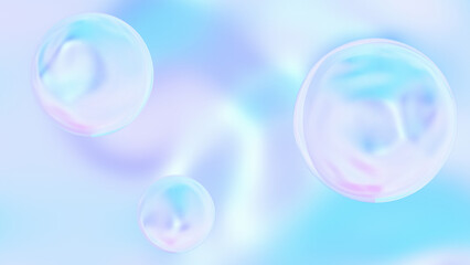 水をイメージしたブルー系グラデーションの背景素材