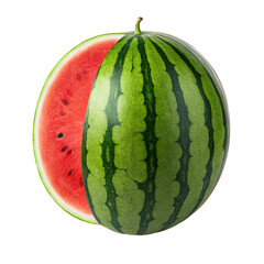 watermelon on white background