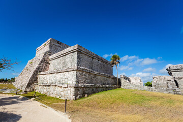 Mayan Tulum ruins  in Mexico