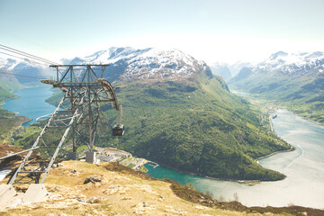 Loen Skylift Norway Mt. Hoven in Stryn