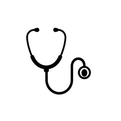 Stethoscope Medical Tool Vector Graphic | Doctor Equipment for Healthcare and Diagnostic Illustrations