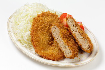 メンチカツとハムカツ