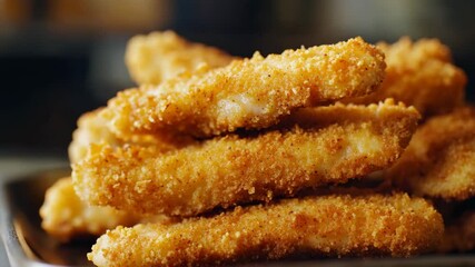 fried chicken nuggets - Powered by Adobe