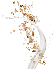 muesli with milk