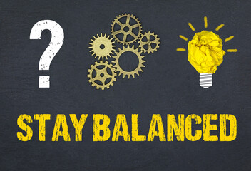 Obraz premium Stay Balanced 