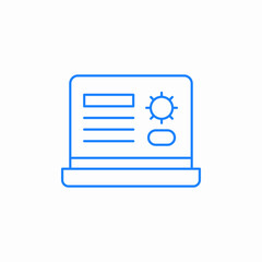 security panel icon sign vector