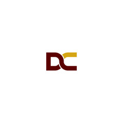 Initials Letter DC Logo