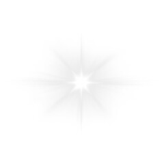 Futuristic PNG laser burst with glowing spark, neon flare, glitter glow, festive spotlight and sunbeam projection, transparent background with magic scene, abstract show stage and luxury vector effect