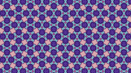 Abstract modern geometric seamless textile pattern vector design.