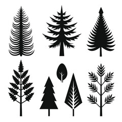 Obraz premium Black White Minimalist Series Vector Collection