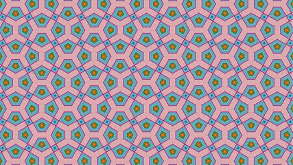 Abstract modern geometric seamless textile pattern vector design.