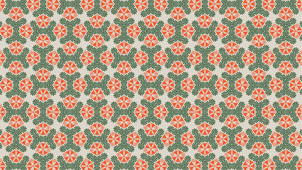 Abstract modern geometric seamless textile pattern vector design.