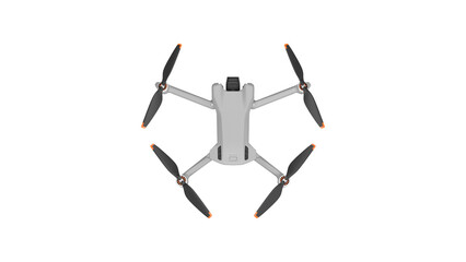 3d render   drone, quadcopter modern top view