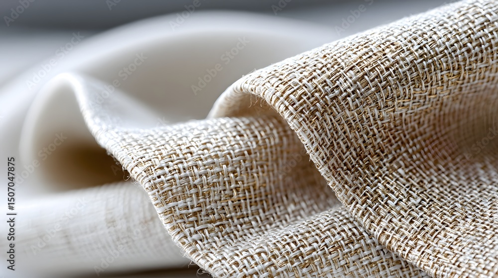 Aufkleber intricate woven pattern of metallic threads with abstract luxury texture