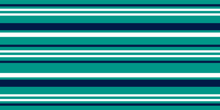 A wallpaper illustration with a seamless and horizontally striped pattern in white and teal colors