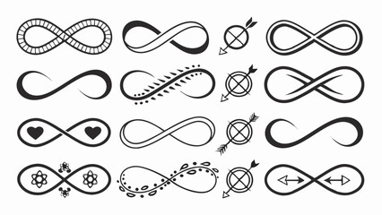 Creative Infinity Symbol Designs Collection