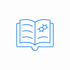 open book reading icon sign vector