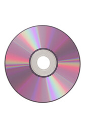 Illustration of Holographic Disc Compact Storage Data with Transparent Background