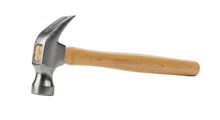Isolated Transparent Hammer For Construction Carpentry On Transparent Background