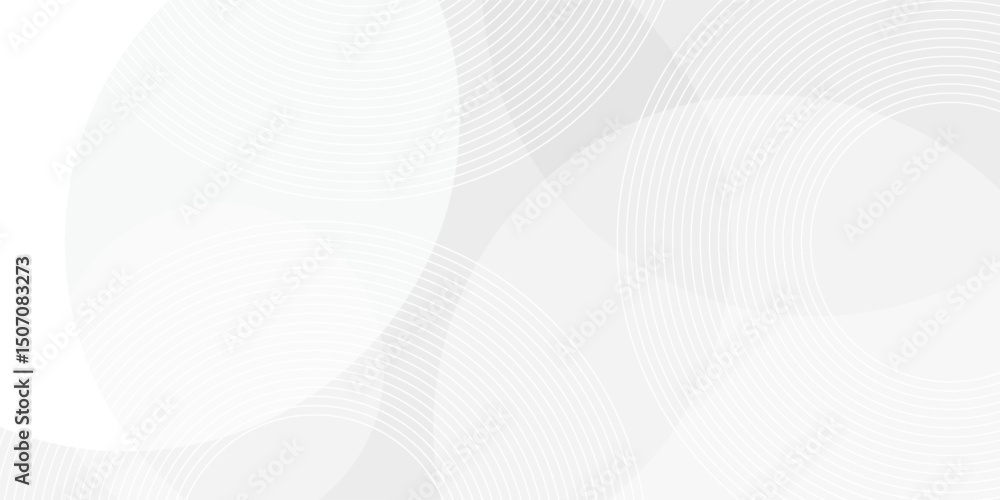 Poster white geometric abstract background overlap layer on bright space with lines effect decoration. mode