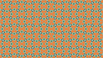 Trendy geometric floral abstract luxury pattern design.