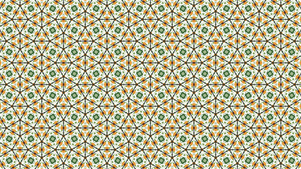 Trendy geometric floral abstract luxury pattern design.