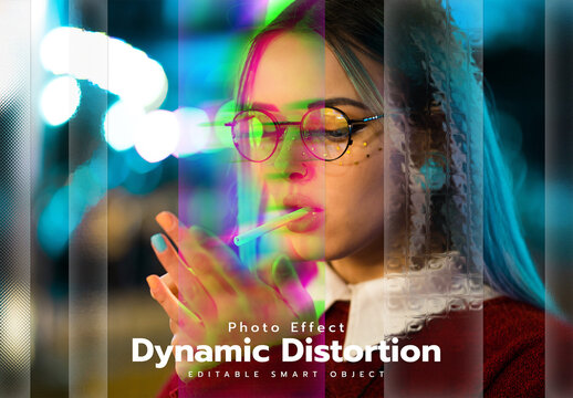 Dynamic Distortion Photo Effect