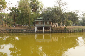 house on the lake