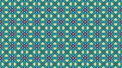Trendy geometric floral abstract luxury pattern design.
