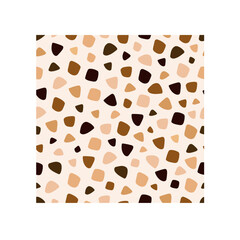 Brown tone seamless pattern design. Seamless pattern for graphic, background, fabric, or tile design.