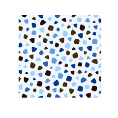 Blue tone seamless pattern design. Seamless pattern for graphic, background, fabric, or tile design.