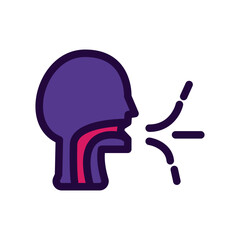 International Yoga Day Breathing Icon