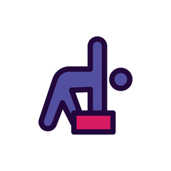 International Yoga Day Yoga Block Icon