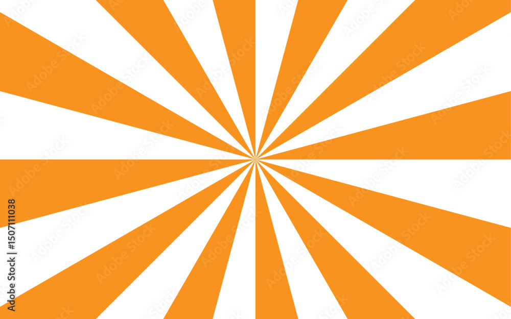 Poster abstract high energy background featuring a radial burst pattern with alternating curved rays. smoot