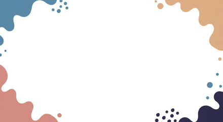 abstract background with frame