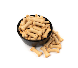 Dog biscuits, soft crunchy pet treats, flavored small canine cookie, bone shape biscuit, puppy food