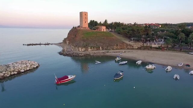 Stunning Kassandra Coastline Near Nea Fokea, Chalkidiki, Greece