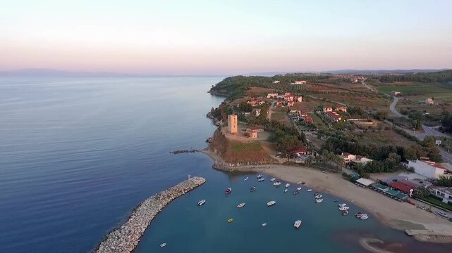 Stunning Kassandra Coastline Near Nea Fokea, Chalkidiki, Greece